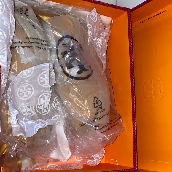 TORY BURCH Elisa 90mm Wedge Espadrille, Golden - Picture 4 of 4